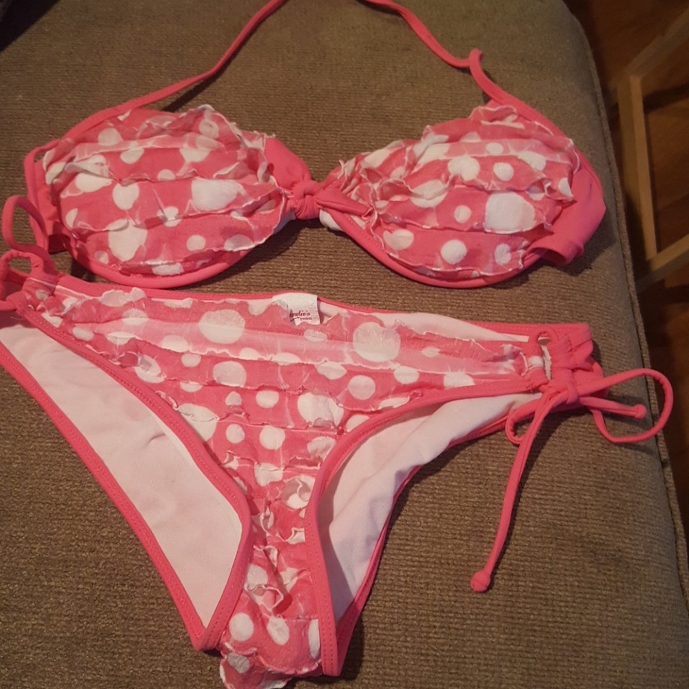 Polka dot bikini